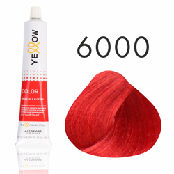 Yellow Color farba do włosów 6000 czerwony bardzo intensywny 100ml