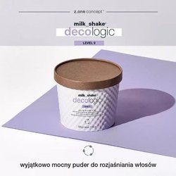 Zone Milk Shake Decologic Level 9 rozjaśniacz do włosów 500g