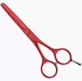 Fox Degażówki fryzjerskie 5,5'' RED CZERWONE