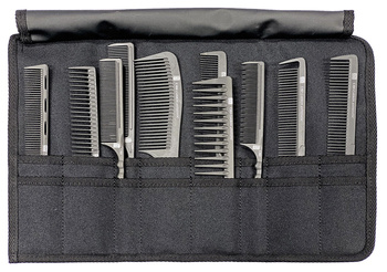 Kasho zestaw 10 grzebieni w etui K-22 CC-ROLL SET