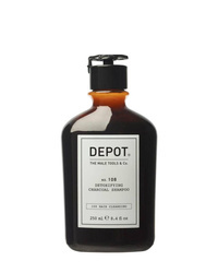 DEPOT No.108 Detoxyfining szampon do włosów z węglem 250ml