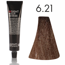 INSIGHT Incolor Fitoproteinowa farba do włosów 6/21 Perłowo-popielaty ciemny blond 100ml