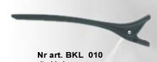 Poniks klips plastikowy czarny BKL010 4szt.