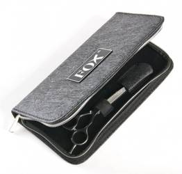 Etui na nożyczki Fox małe brokatowe (na 2 pary)