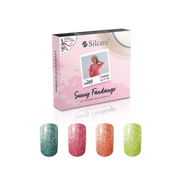 Silcare Flexy Hybrid Gel set box Sunny Fandago 4 x 4,5g.