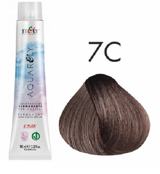 Itely Aquarely farba do włosów 7C 7/1 Popielaty średni blond 100ml