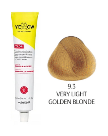Yellow  Color Farba do włosów 9/3 bardzo jasny złoty blond  100ml  2025