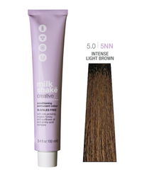 Zone Milk Shake creative farba do włosów 5/0 intensywny jasny brąz 100ml