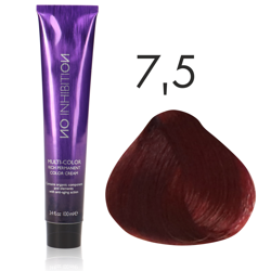 Zone No Inhibiton Multicolor farba do włosów 7/5 mahoniowy blond 100ml