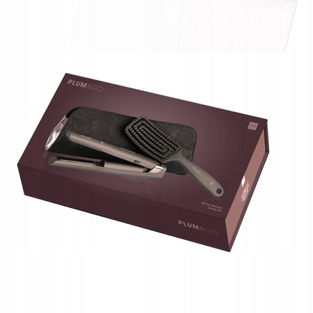 Labor Pro Plum & Go prostownica bezprzewodowa, szczotka, kosmetyczka B355