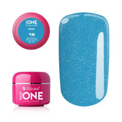 Silcare Gel Base One PIXEL 18 Bahama Holidays Blue 5g