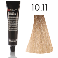 INSIGHT Incolor Fitoproteinowa farba do włosów 10/11 Intensywny popielaty extra jasny blond 100ml