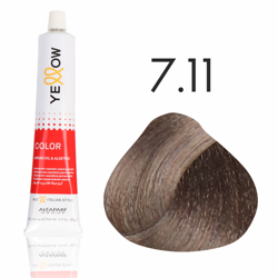 Yellow Color farba do włosów  7/11 intensywnie popielaty blond  100ml