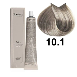 3DeLuxe profesjonalna farba do włosów 10/1 Popielaty platynowy blond 100ml