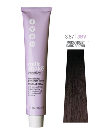 Zone Milk Shake creative farba do włosów 3/87 afrykański orzech 100ml