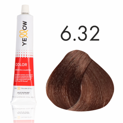 Yellow Color farba do włosów 6/32 ciemny złoty fiolrtowy blond  100 ml