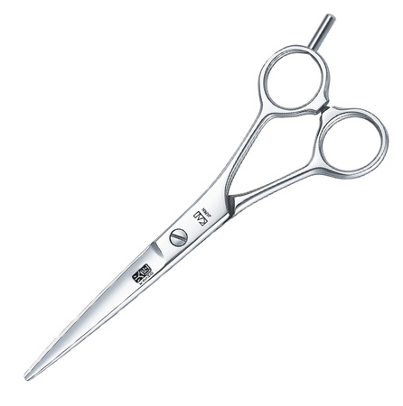 Kasho nożyczki SERIA BLUE PROSTE rozmiar 4,5" KCB-45 S