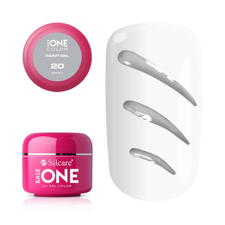 Silcare Gel Base One PAINT 20 Grey 5g