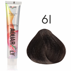 Farba do włosów Itely Aquarely 6I Matowy ciemny ciepły blond 100ml