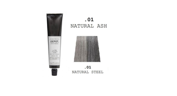 DEPOT No.506 Półtrwała farba do włosów i brody .01 natural graphite 60ml