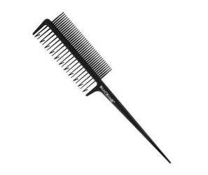 Poniks grzebień do pasemek dwustronny DGS012