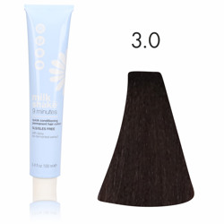 Zone Milk Shake farba do włosów 9 minut 3/0 ciemny brąz 100ml