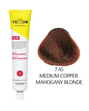 Yellow Color farba do włosów 7/45 czerwono-mahoniowy blond 100ml 2025