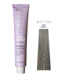 Zone Milk Shake creative farba do włosów 12/17 rozjaśniający ultra blond popielato fioletowy 100ml