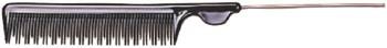 Grzebień fryzjerski do tapirowania szpikulec metal