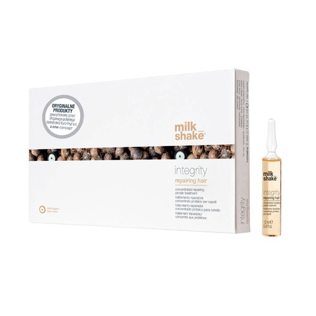 Zone Milk Shake Integrity skoncentrowany zabieg naprawczy do włosów w ampułkach 8x12ml