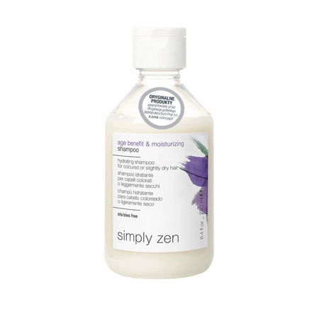 Zone Simply Zen Age Benefit & Moisturizing nawilżający szampon do włosów 250ml