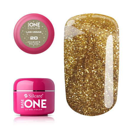 Silcare Gel Base One LAS VEGAS 20 Ceasar's Palace 5g