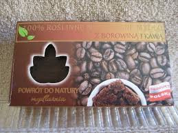 Mydło Naturalne Roślinne z Borowiną i Kawą 100g