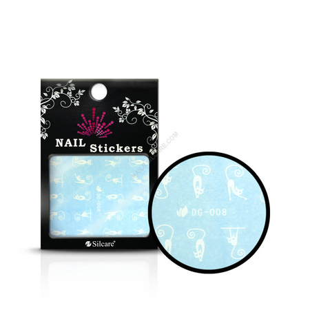 Silcare Naklejka wodna, świecąca w ciemności DG008