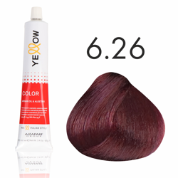 Yellow Color farba do włosów  6/26 ciemny czerwono-fioletowy  blond  100ml