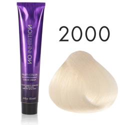 Zone No Inhibiton Multicolor farba do włosów 2000 ultra blond platynowy 100ml