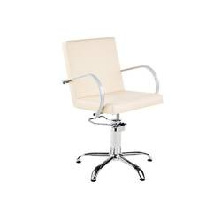 Ayala fotel fryzjerski PIK z pompą hydrauliczną ecru P40