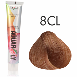 Farba do włosów Itely Aquarely 8CL  "Sawanna" jasny blond 100ml