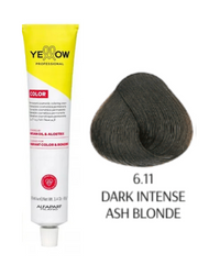 Yellow Color farba do włosów  6/11  intensywnie popielaty ciemny blond  100ml  2025