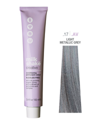 Zone Milk Shake creative farba do włosów /17 jasny metaliczny szary 100ml