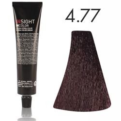 INSIGHT Incolor Fitoproteinowa farba do włosów 4/77 Intensywny fioletowy średni brąz 100ml