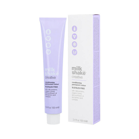 Zone Milk Shake creative farba do włosów 7/00 super intensywny średni blond do siwego włosa 100ml