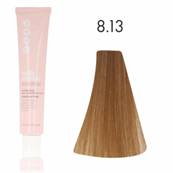 Zone Milk Shake półtrwała farba do włosów smoothies 8/13 popielato złocisty jasny blond 100ml