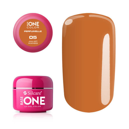 Silcare Gel Base One PERFUMELLE 05 Juliet Mango 5g