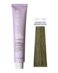 Zone Milk Shake creative farba do włosów 7/11 intensywnie popielaty średni blond 100ml