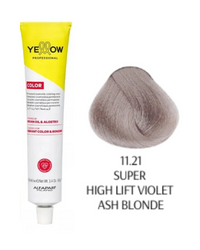 Yellow Farba do włosów 11/21 fioletowo popielata platyna  100ml  2025