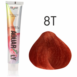 Fraba do włosów 8T Itely Aquarely Tycjanowy jasny blond 100ml