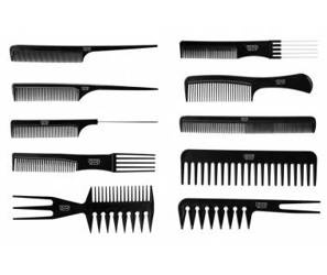 Poniks zestaw 10 grzebieni DGZ001