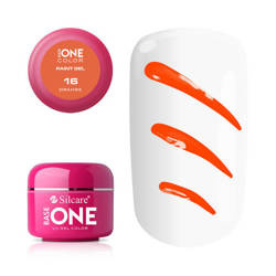 Silcare Gel Base One PAINT 16 Orange 5g