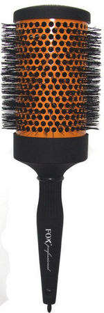 Fox Szczotka do włosów ceramiczna okrągła pomarańczowa 65mm